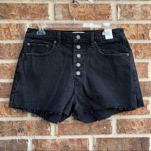 Abercrombie & Fitch high rise mom shorts